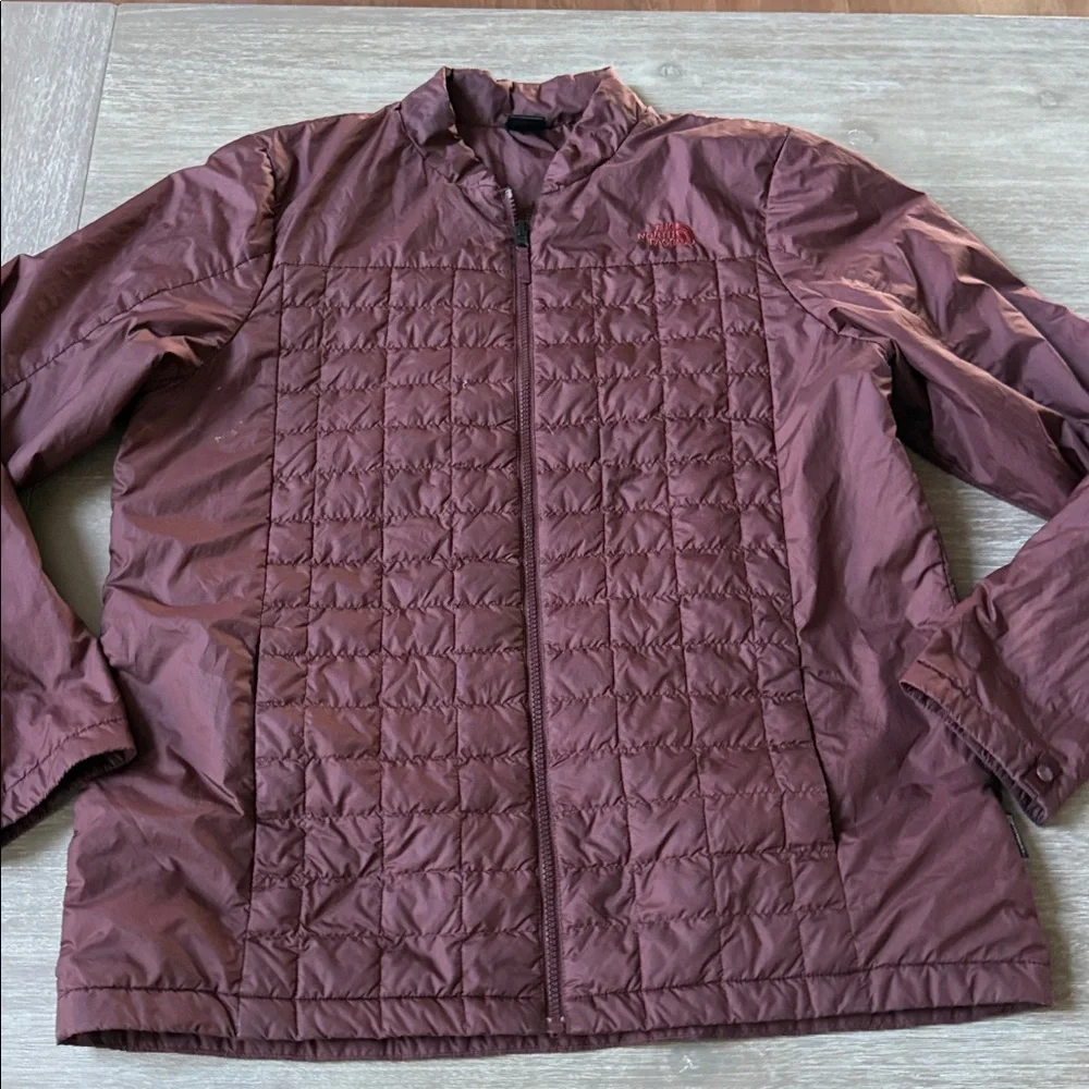 The North Face Terra‎ Peak Jacket Burgundy Size Large Used